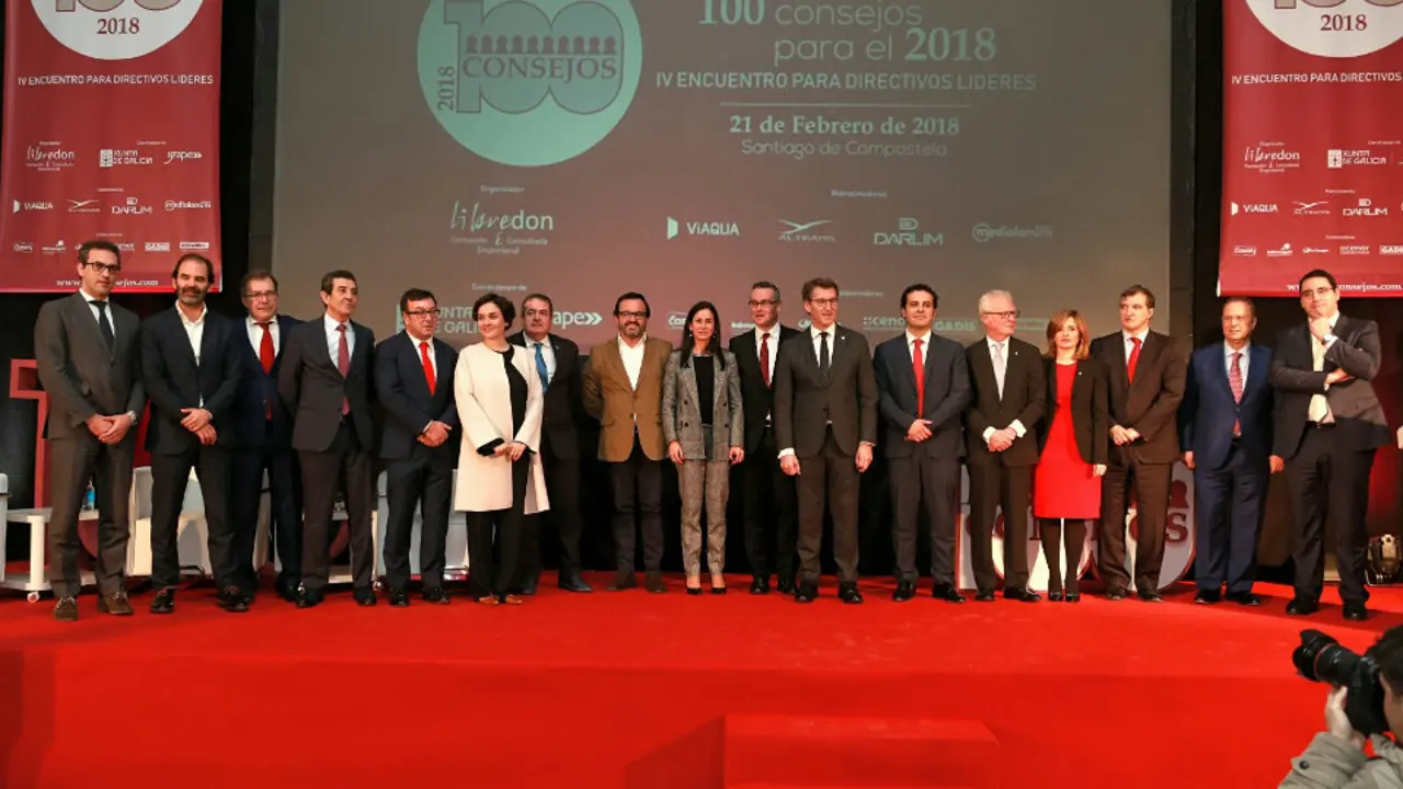 Asistentes al IV Encuentro para Directivos Líderes organizado por la consultora Libredón.