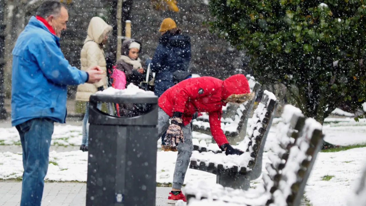 Esta semana se esperan nieves en puntos poco habituales. AEP