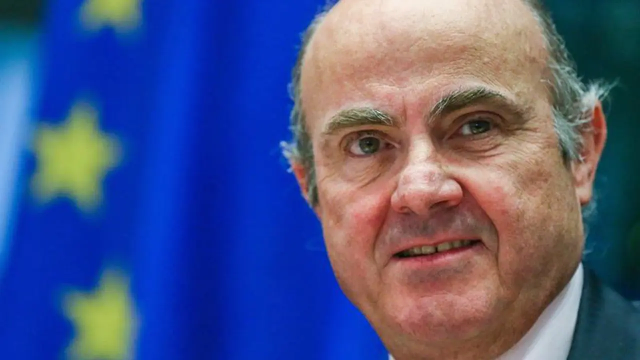 Luis de Guindos. STEPHANIE LECOCQ