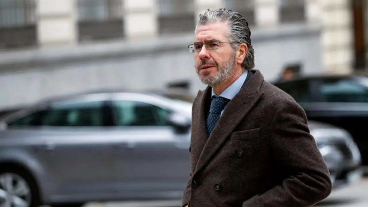 Francisco Granados, a su llegada a la Audiencia Nacional. EMILIO NARANJO (EFE)