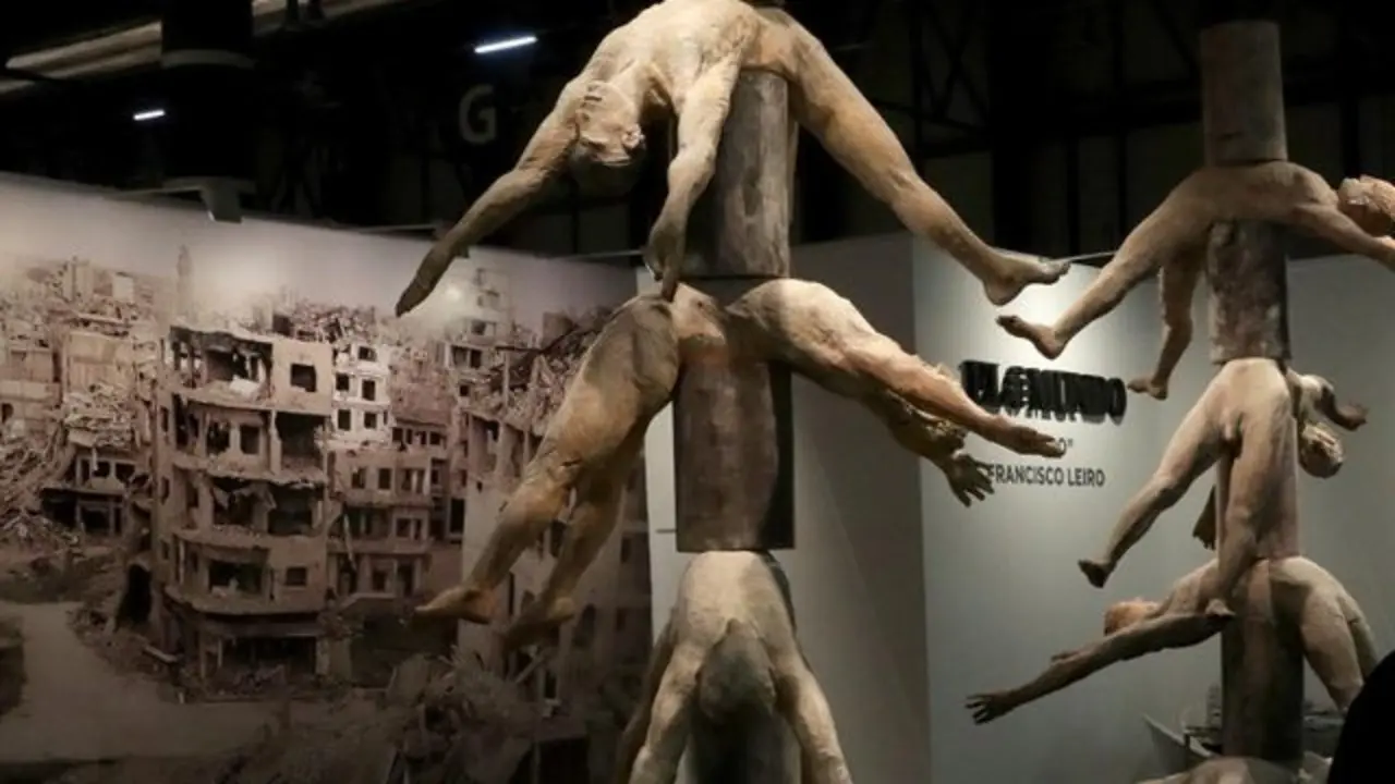 Intervención de Francisco Leiro en Arco. ZIPI