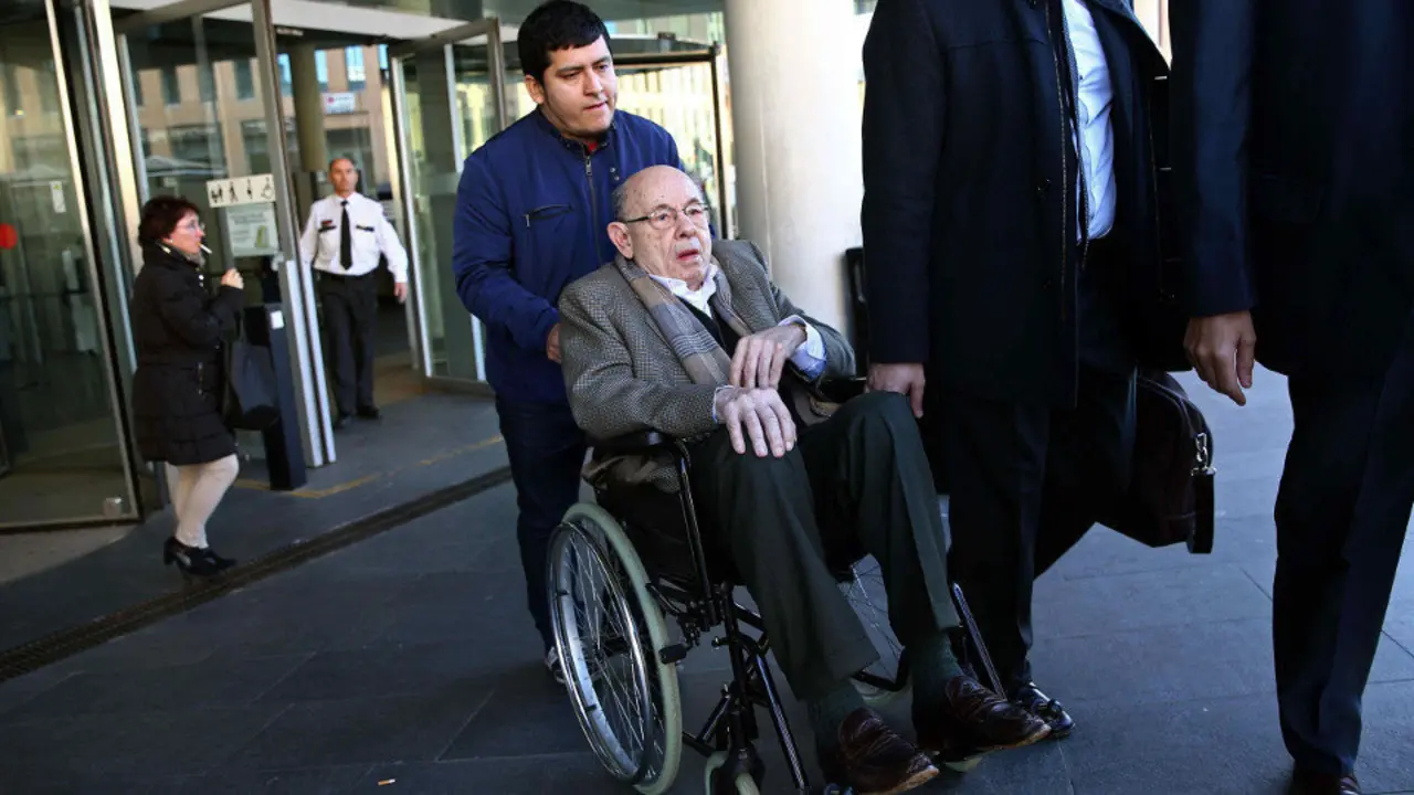 El expresidente del Palau de la Música, Félix Millet. TONI ALBIR (EFE)