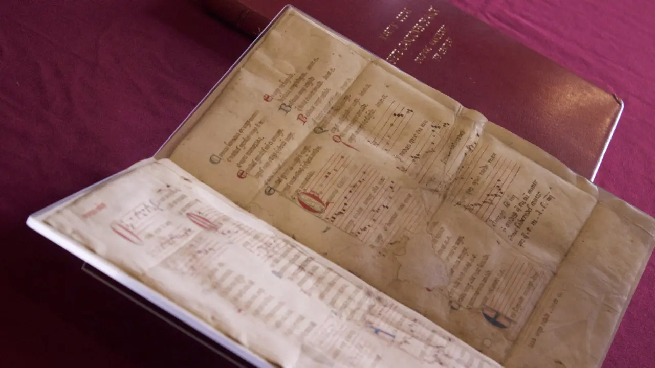 Pergamiño Vindel. AEP