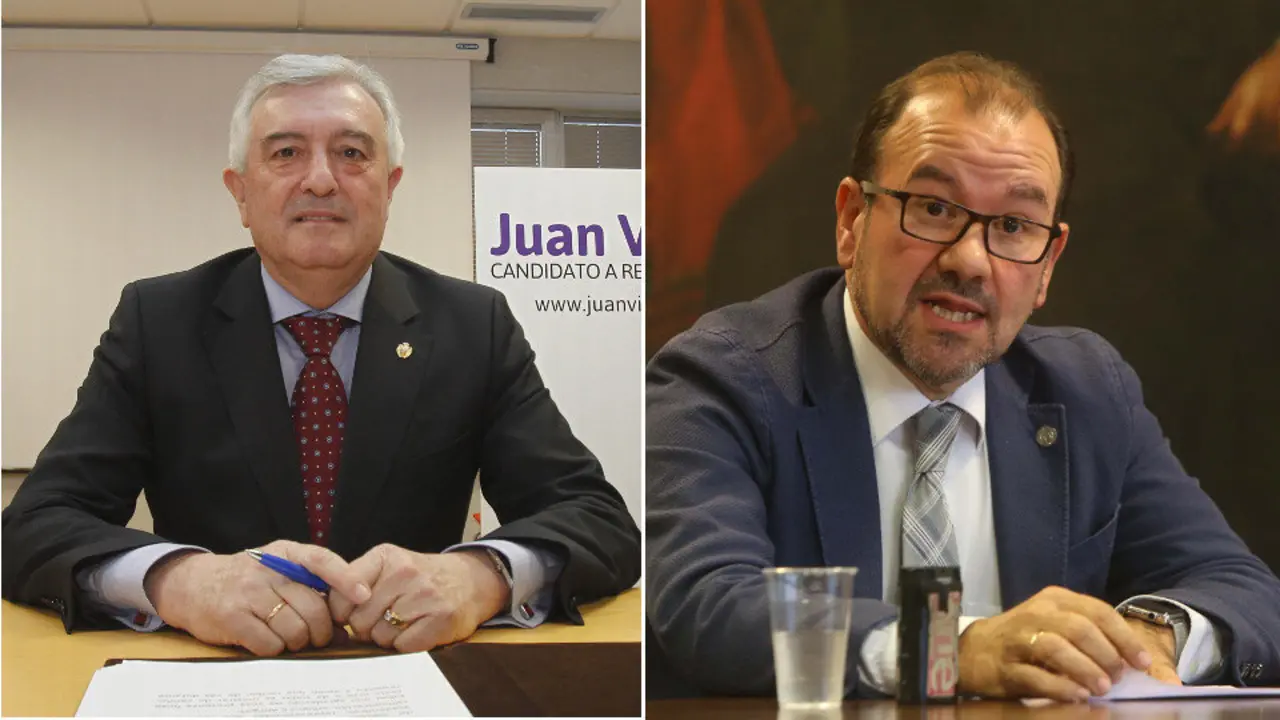 Juan Viaño e Antonio López. VICTORIA RODRÍGUEZ - PEPE FERRÍN