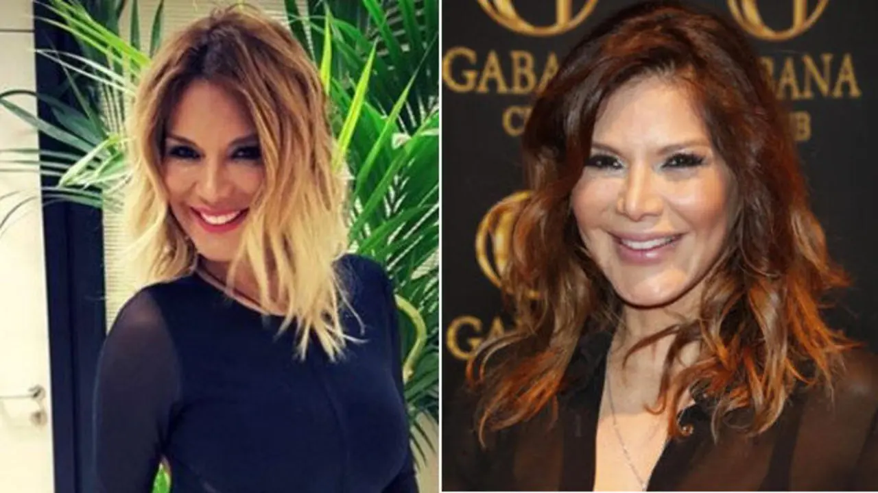 Yvonne Reyes, antes y despu&eacute;s del tratamiento. AEP