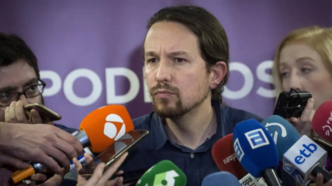 Pablo Iglesias. LUCA PIERGIOVANNI (EFE)