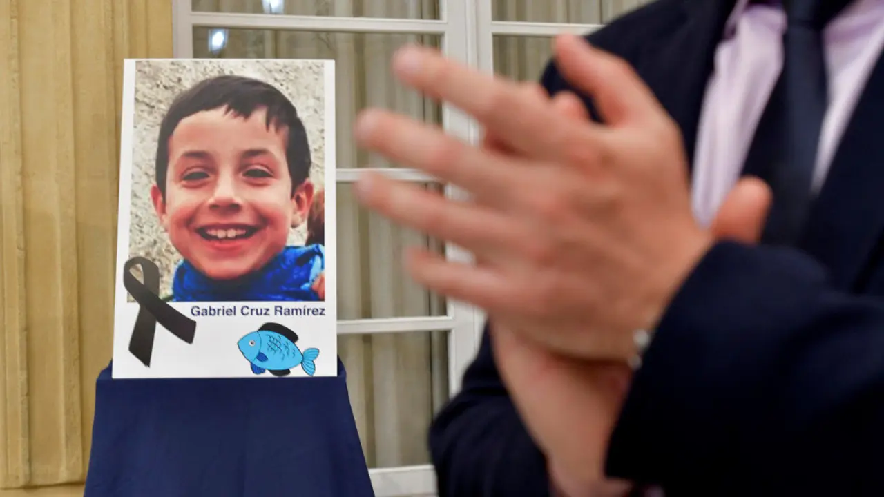 Homenaje en la Diputación de Almería al niño Gabriel. CARLOS BARBA