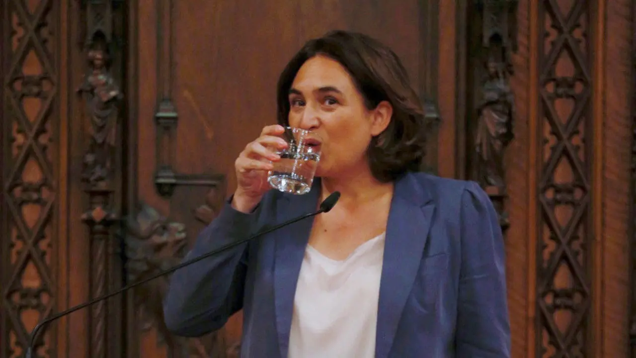Ada Colau, alcaldesa de Barcelona. ALEJANDRO GARCÍA (EFE)