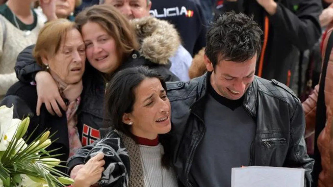 Patricia Ramírez y Ángel Cruz. EFE