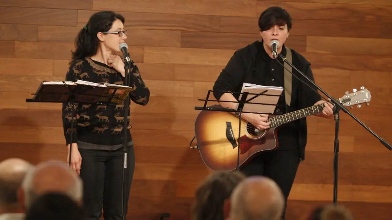 Lucía Aldao e María Lado. AEP