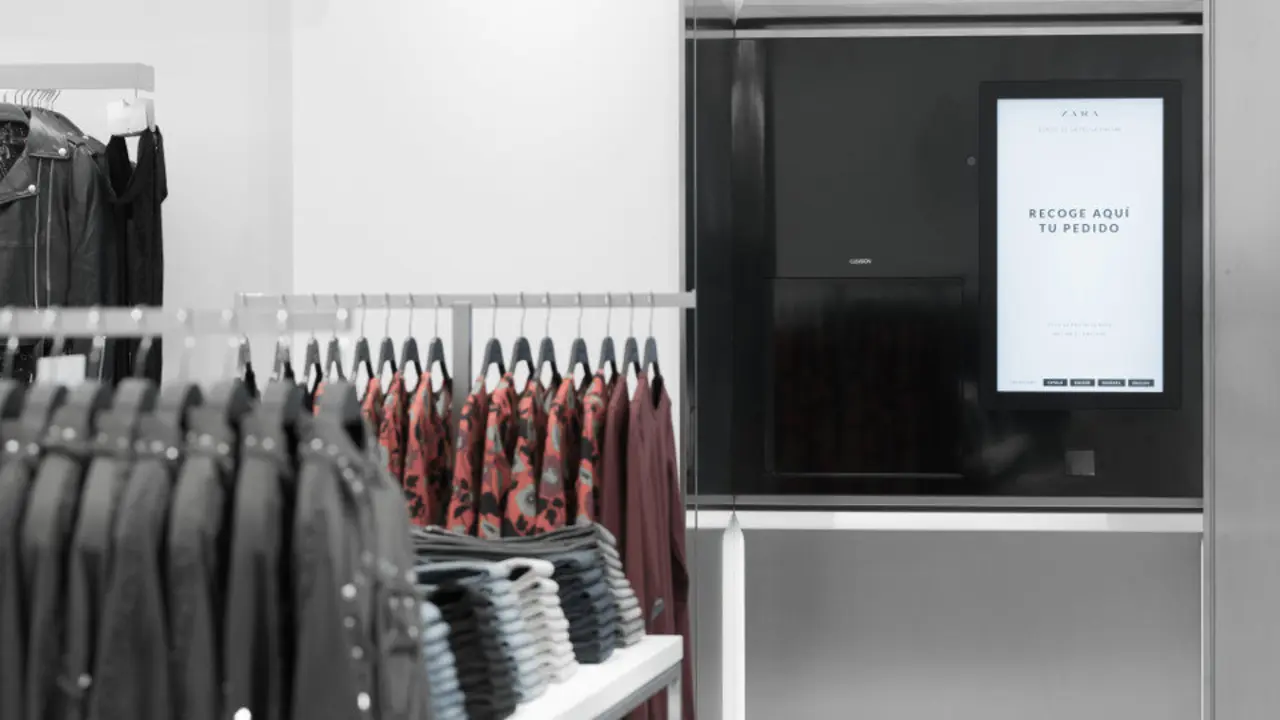 El punto de entrega online de Zara en Marineda City. EP