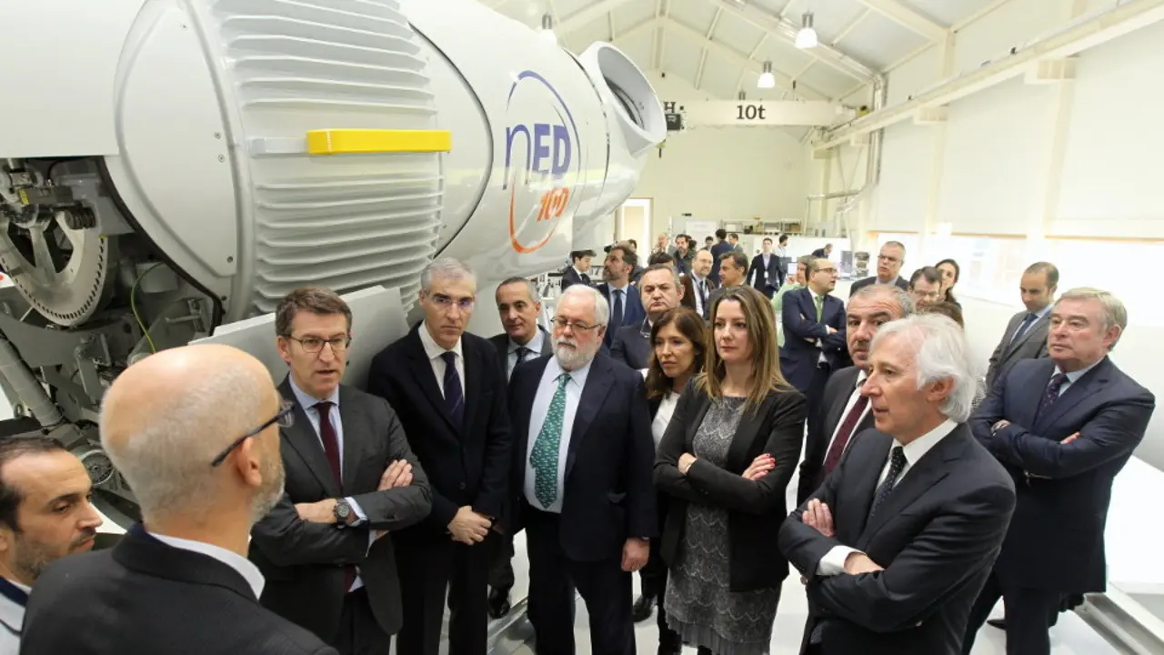 Inauguración de la nueva sede de Norvento. XESÚS PONTE