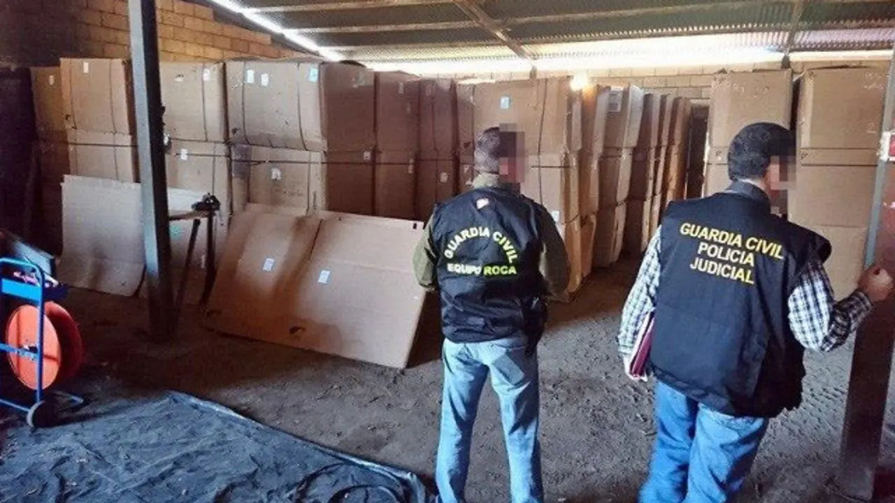 Segunda fase de la operaci&oacute;n Pacote. GUARDIA CIVIL