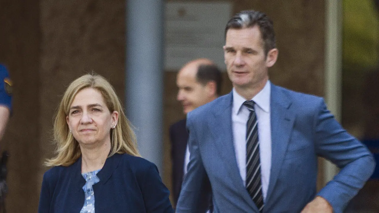 La infanta Cristina y su marido, Iñaki Urdangarín. CATI CLADERA (EFE)
