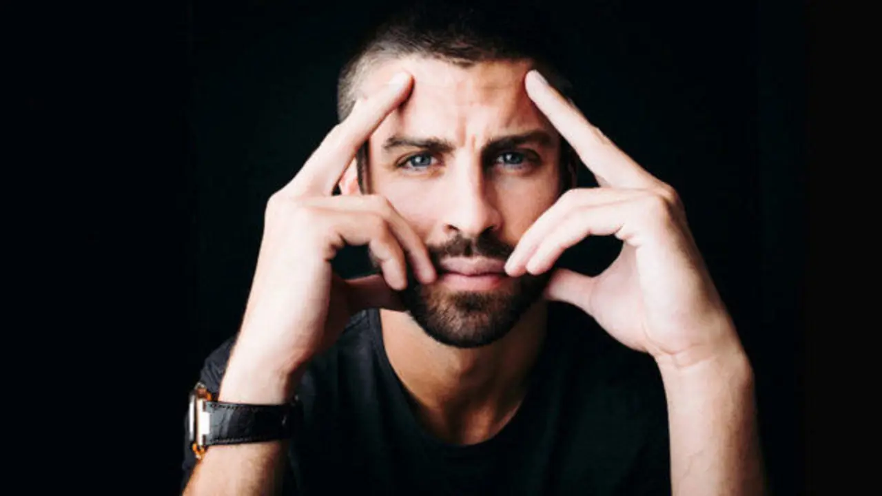 Gerard Piqué, en la imagen que ilustra su artículo. THE PLAYERS TRIBUNE
