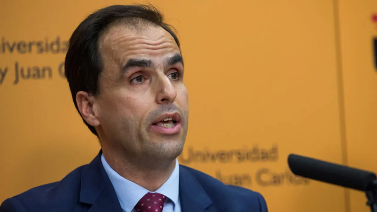 El rector del Universidad Rey Juan Carlos, Javier Ramos.RODRIGO JIMÉNEZ (EFE)