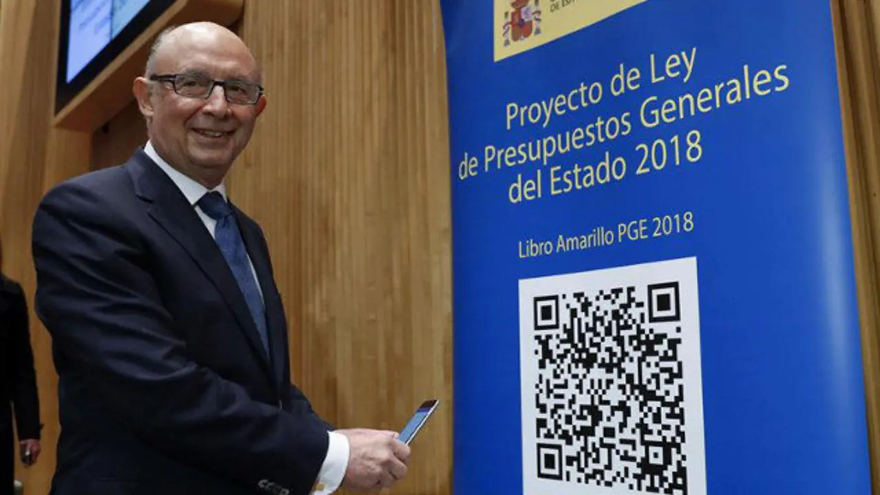 Cristóbal Montoro presenta el proyecto de Presupuestos Generales 2018. CHEMA MOYA