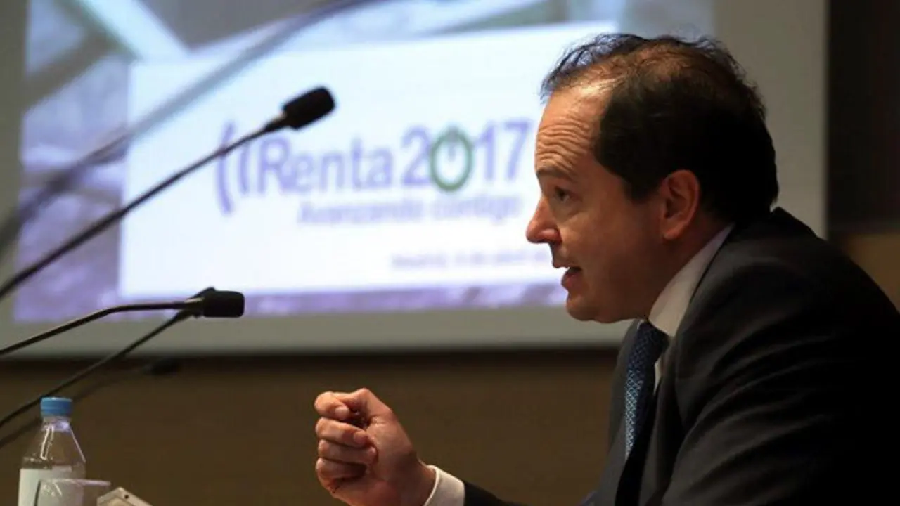 El director del departamento de gestión de la Agencia Tributaria, Rufino de la Rosa. J.J. GUILLEN (EFE)