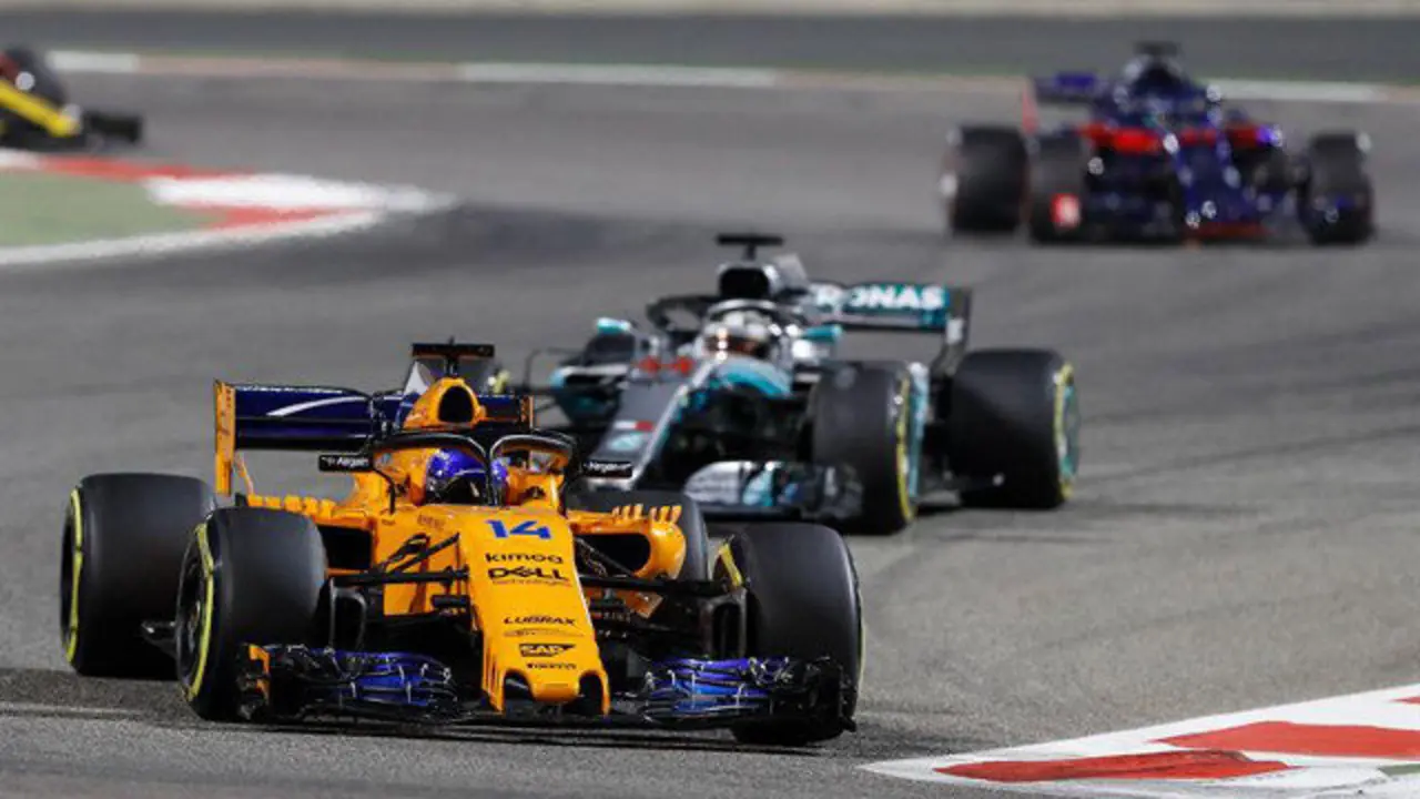 Uno de los momentos de la carrera. EFE