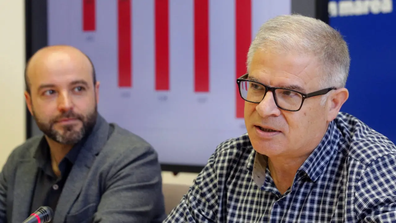 Luís Villares y Manuel Lago.LAVANDEIRA JR.(EFE)