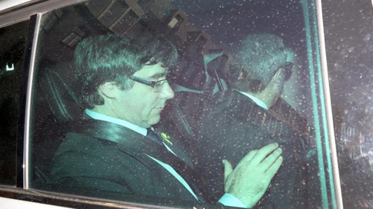 Carles Puigdemont, en Alemania. FELIPE TRUEBA (EFE)