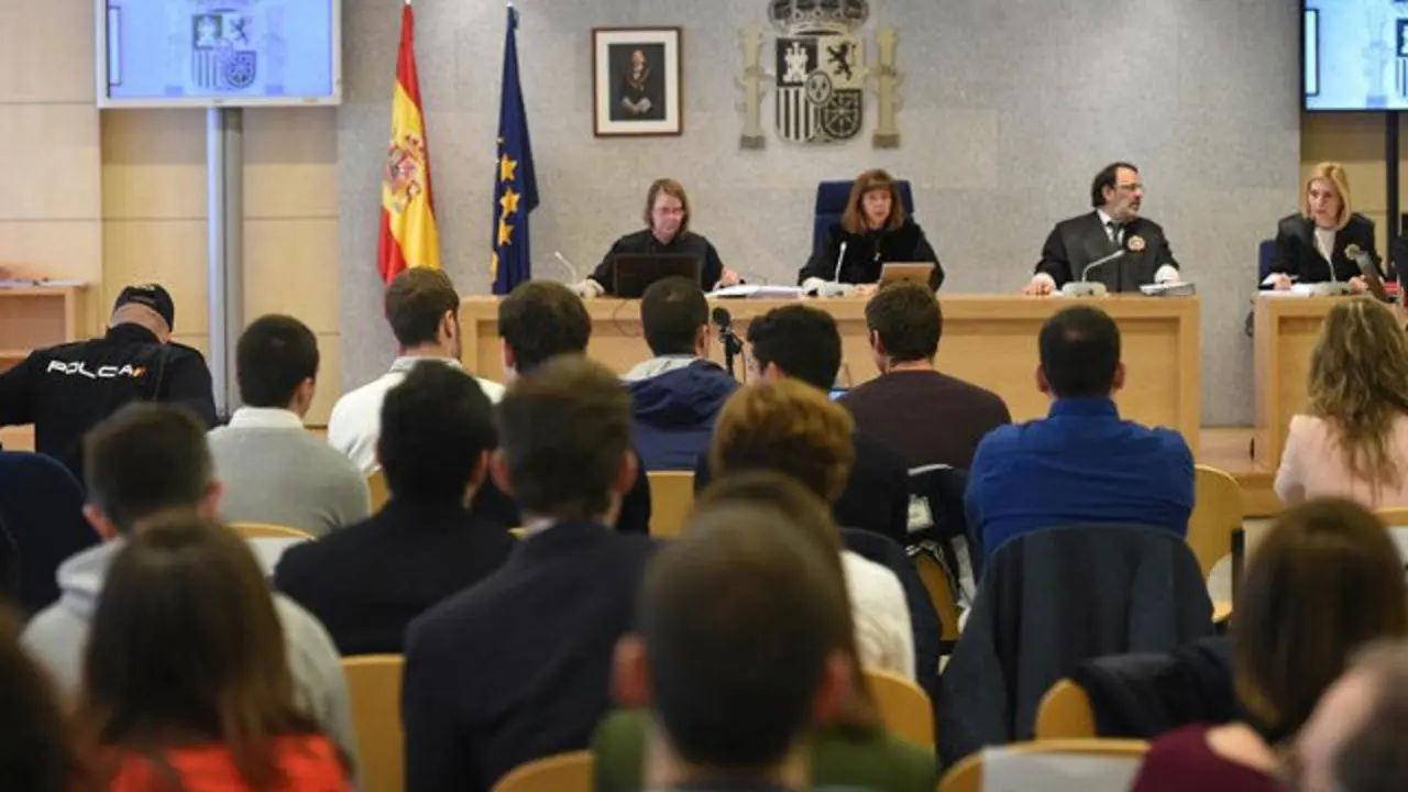 Juicio de Alsasua. FERNANDO VILLAR (EFE)