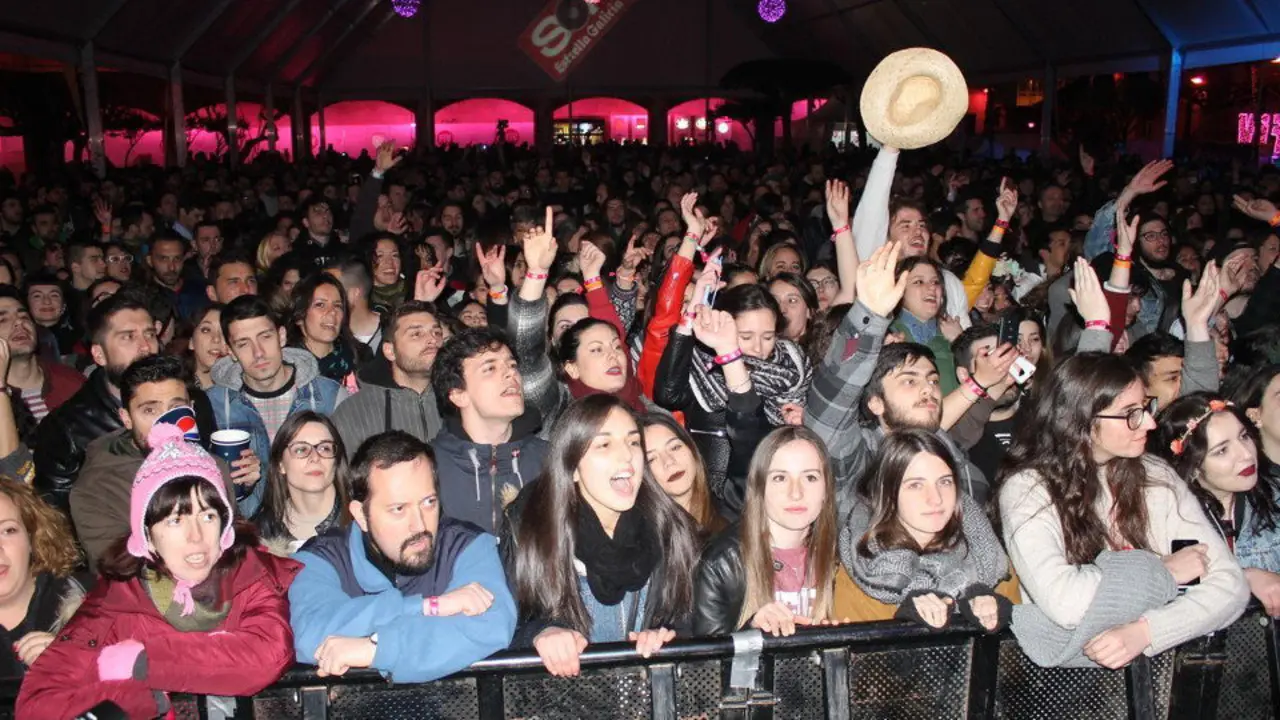 Público nunha edición pasada do FIV. EP