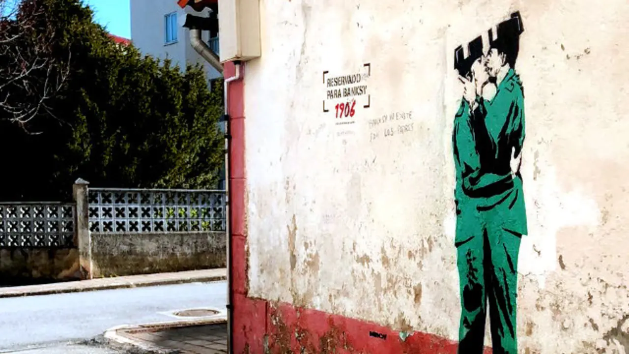 Posible obra de Banksy. EP