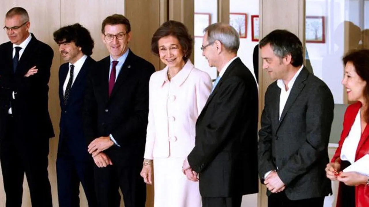 Dona Sofía, na Coruña. EFE