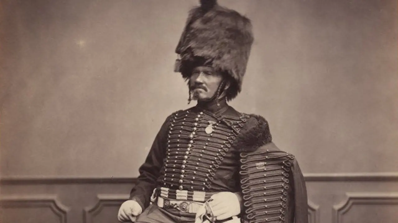 Moret, soldado de Napole&oacute;n, en 1814