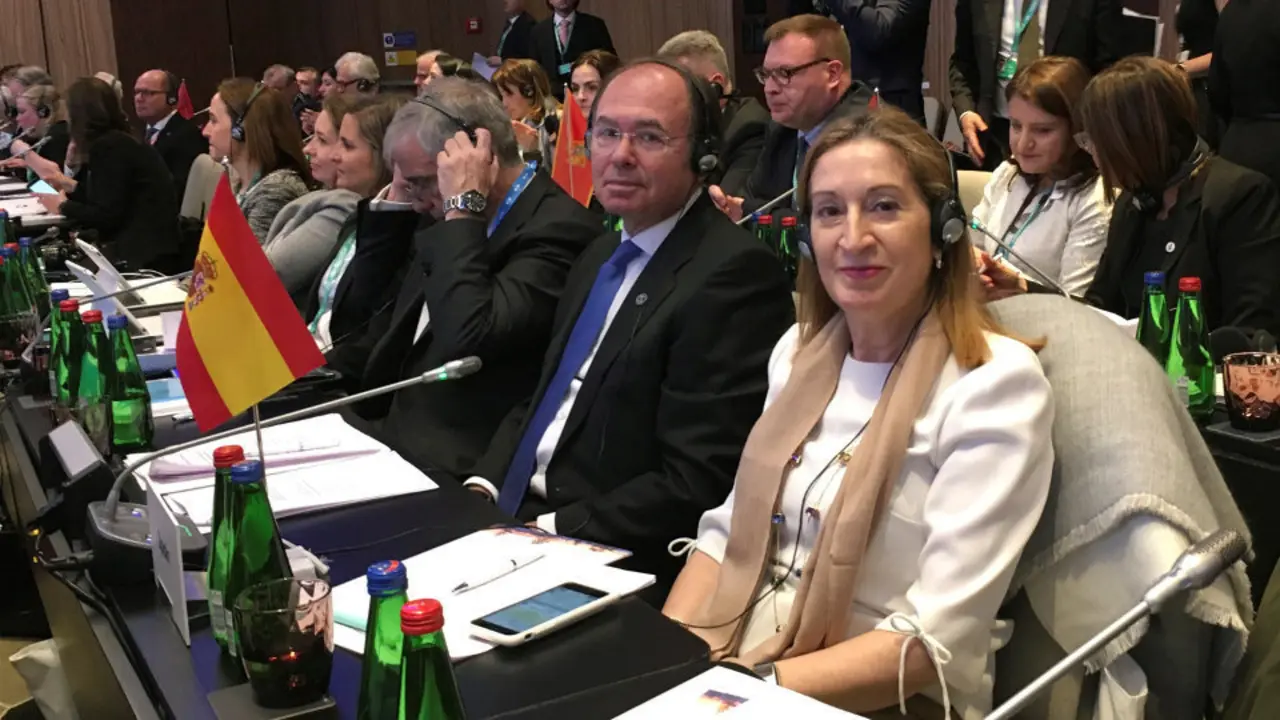 Escudero y Pasto en Tallin.ERIK PEINAR (Efe)