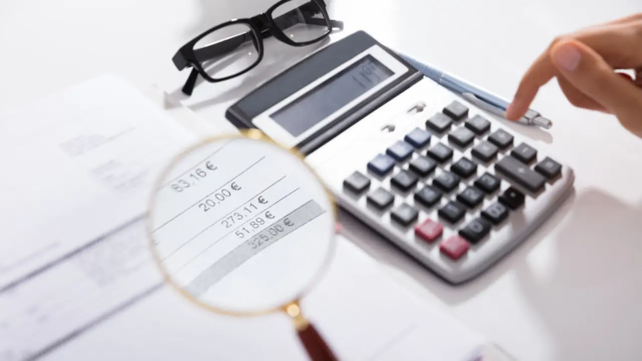 Cifras de una factura. EP