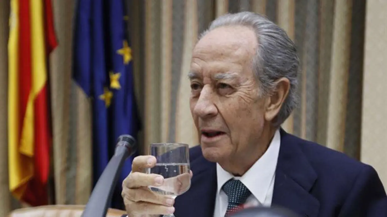 Juan Miguel Villar Mir, en el Congreso. FERNANDO ALVARADO (EFE)