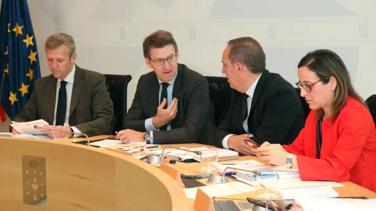 Reunión del Consello da Xunta. PEPE FERRÍN