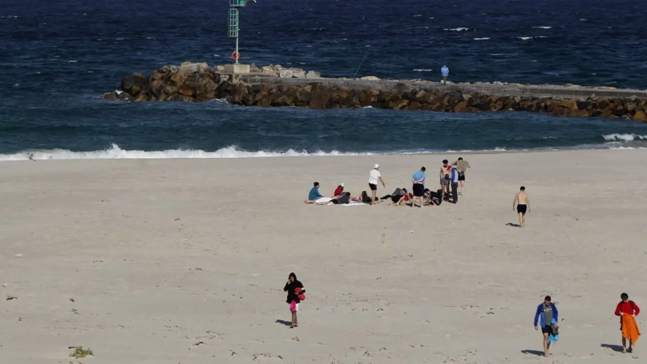 Playa de A Rapadoira. JOSÉ Mª ÁLVEZ