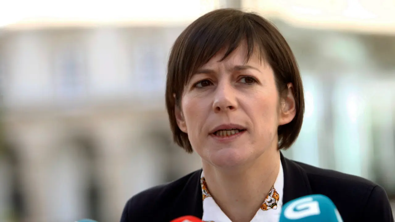 La portavoz nacional del BNG, Ana Pontón. CABALAR (EFE)