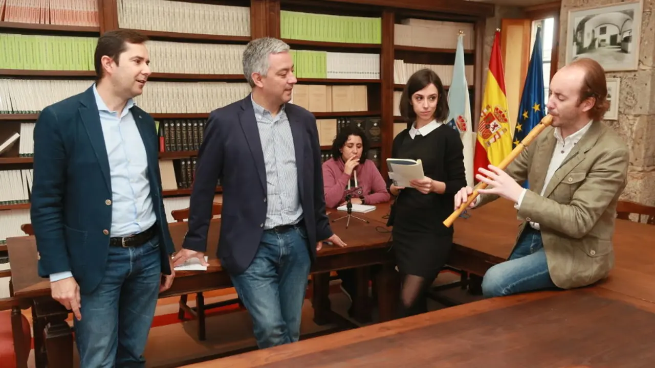 Presentación de 'Ao latexo das Letras'. EP