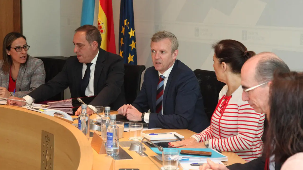 Consello da Xunta celebrado este jueves. PEPE FERRÍN