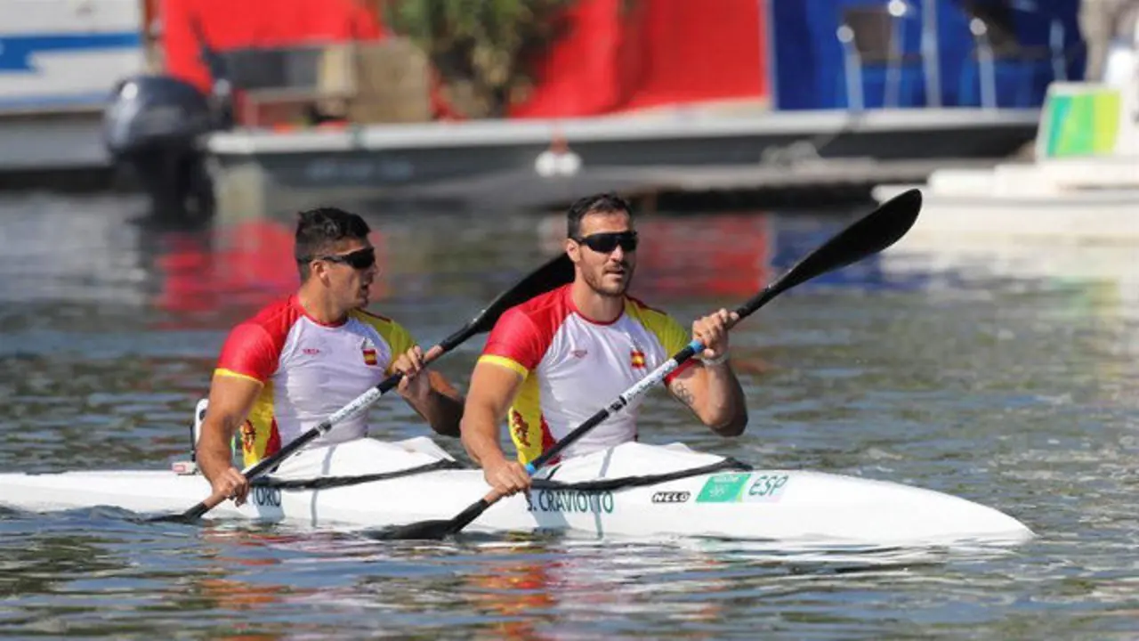 Cristian Toro y Saúl Craviotto en una competición. EP