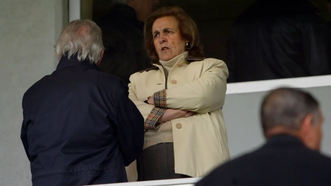 Teresa Rivero, en el Ángel Carro. J.VÁZQUEZ