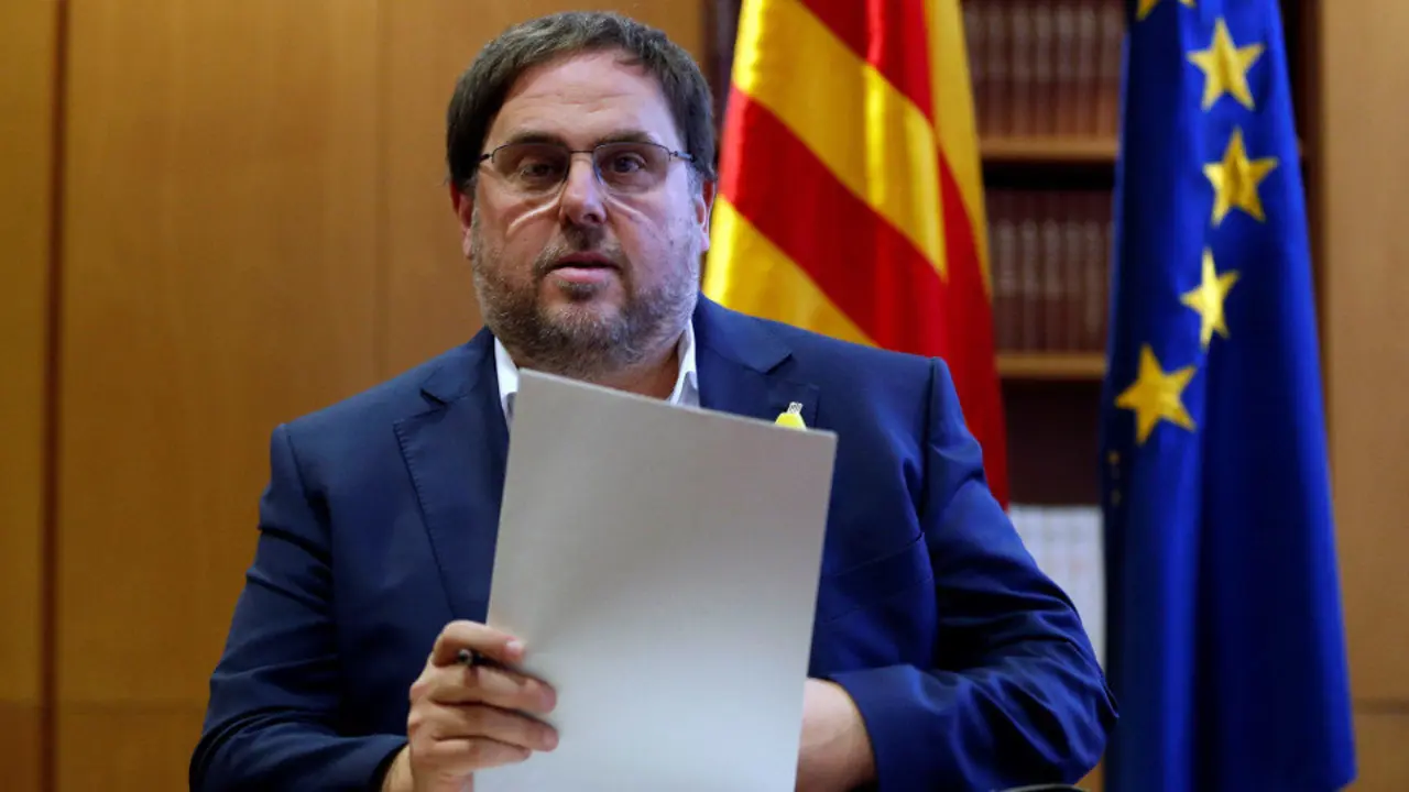 Oriol Junqueras. ALEJANDRO GARCÍA (EFE)