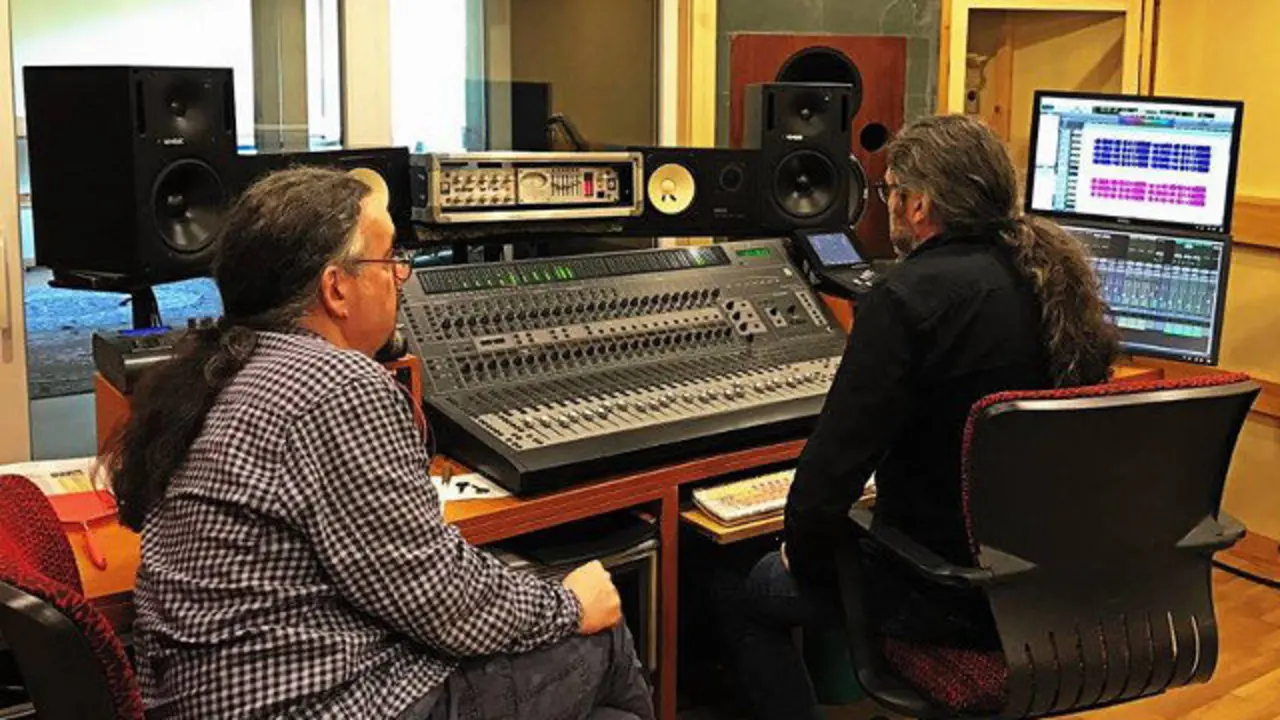 La preparación del nuevo disco de 'Luar na Lubre'. FACEBOOK
