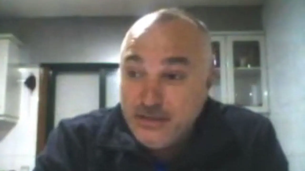 Luciano Méndez, no novo vídeo. FACEBOOK