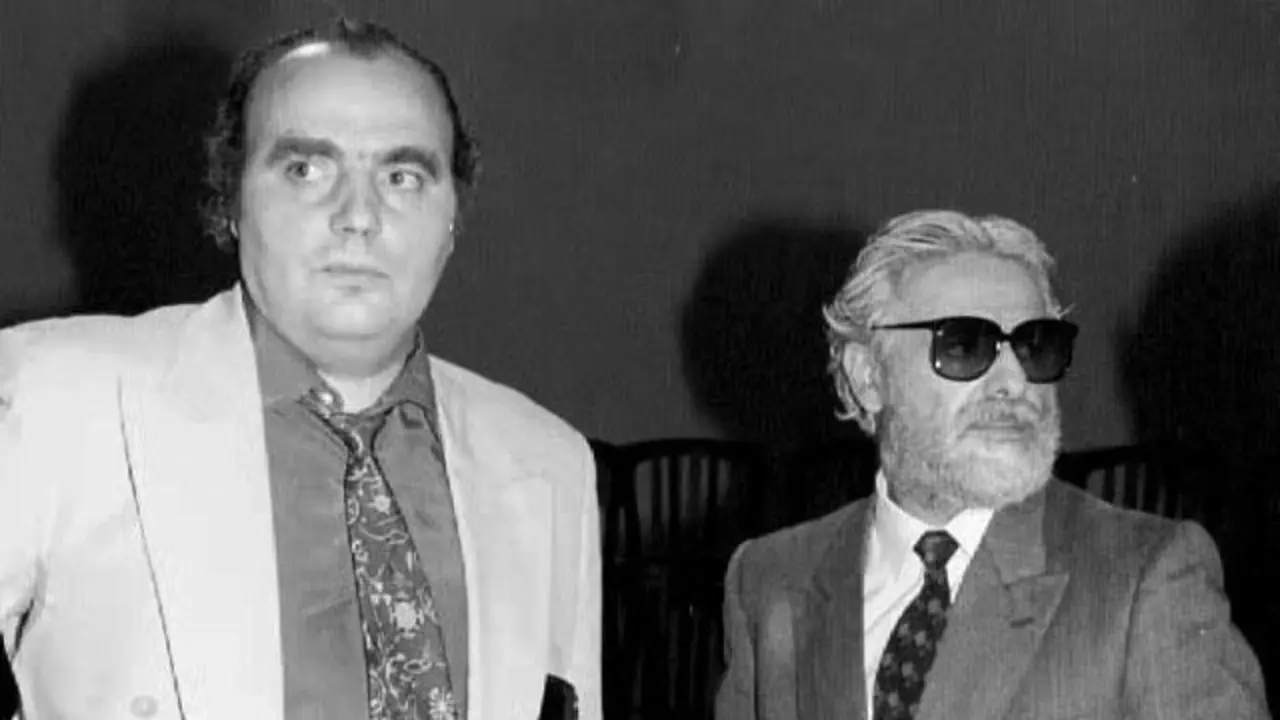Los narcos arrepentidos Manuel Padín y Ricardo Portabales, en 1994. ARCHIVO
