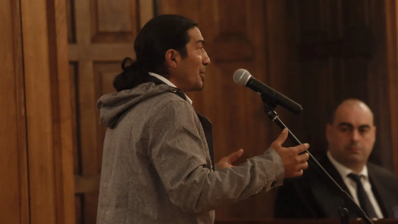 Pepe Cortiñas, en el juicio. DP