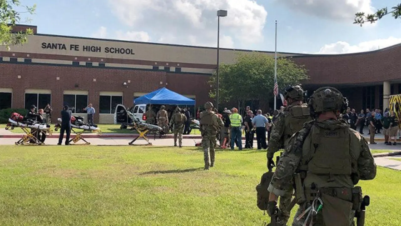 Instituto de Texas donde se produjo el tiroteo. EFE
