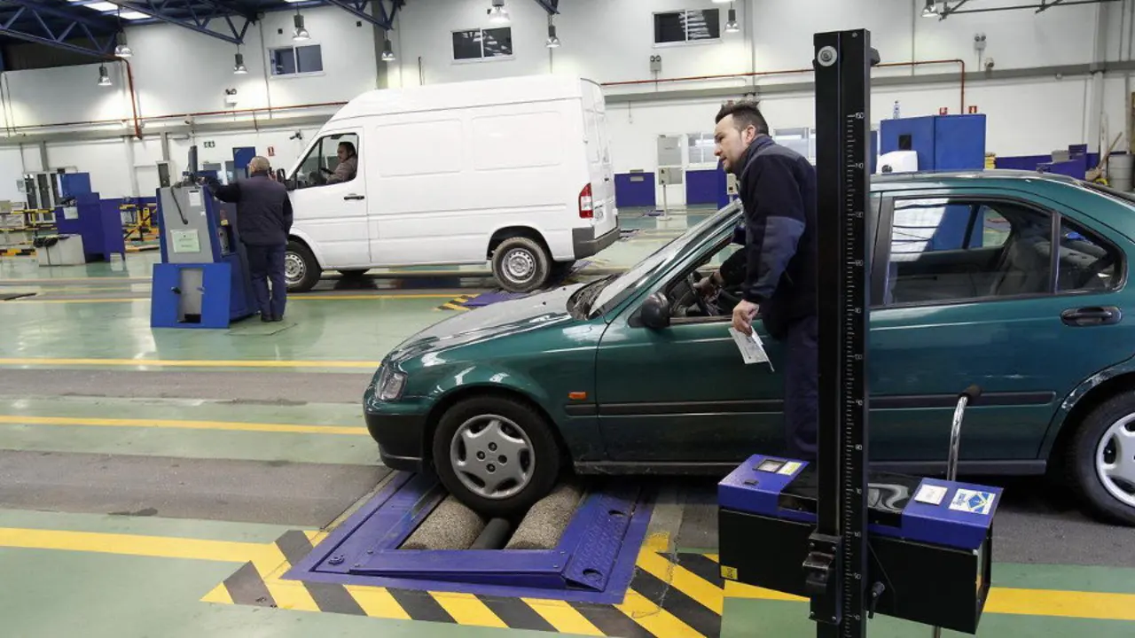 La estación de ITV en el polígono de O Ceao. EP