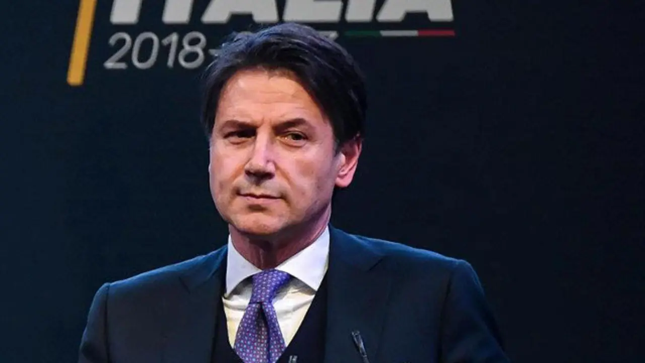 Giuseppe Conte. ALESSANDRO DI MEO (EFE)