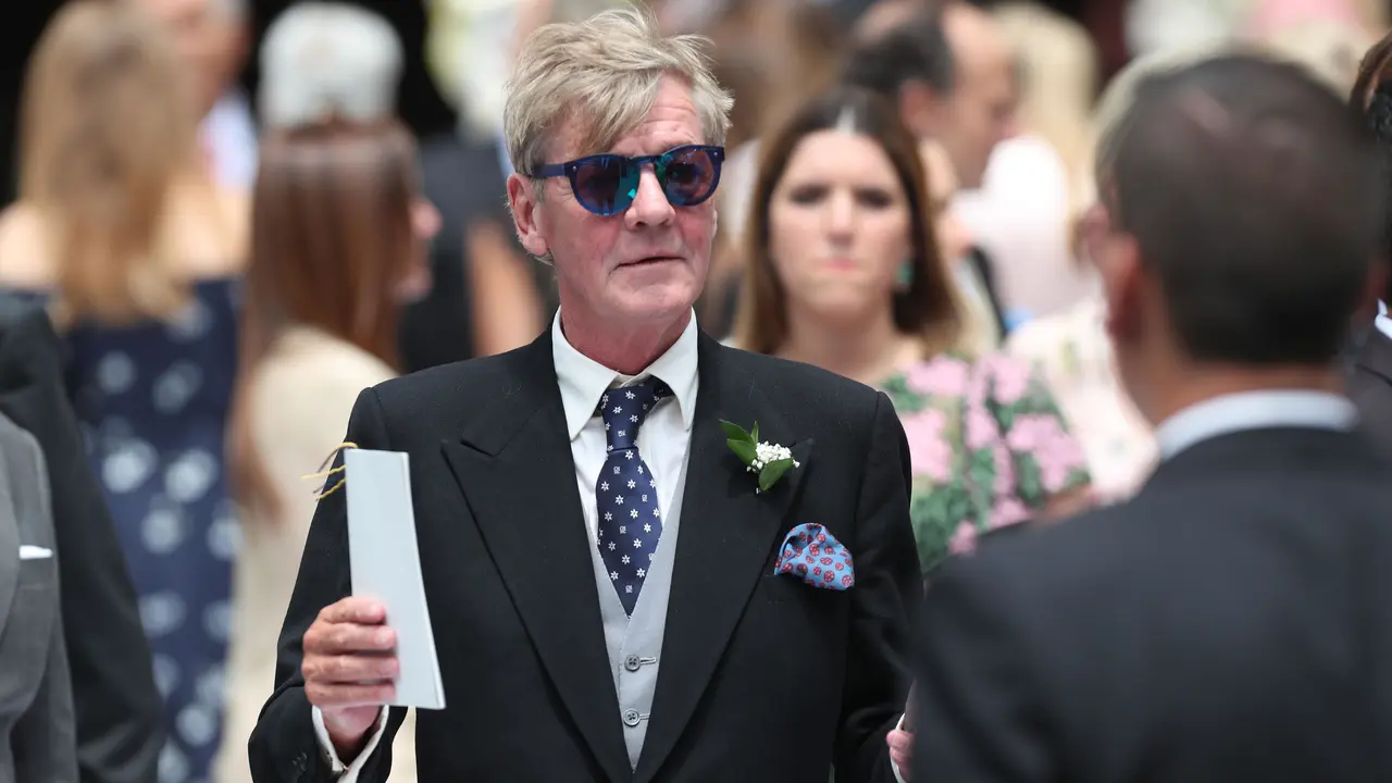 Ernesto de Hannover, na voda do seu fillo. ERNESTO ARIAS (EFE)