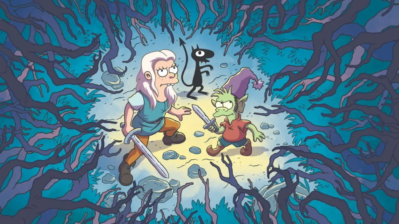 Primeras imágenes de 'Disenchantment', la nueva serie de Matt Groening para Netflix. TWITTER